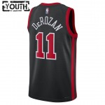 Maillot NBA Chicago Bulls DeMar DeRozan 11 Nike 2023-24 City Edition Noir Swingman - Enfant